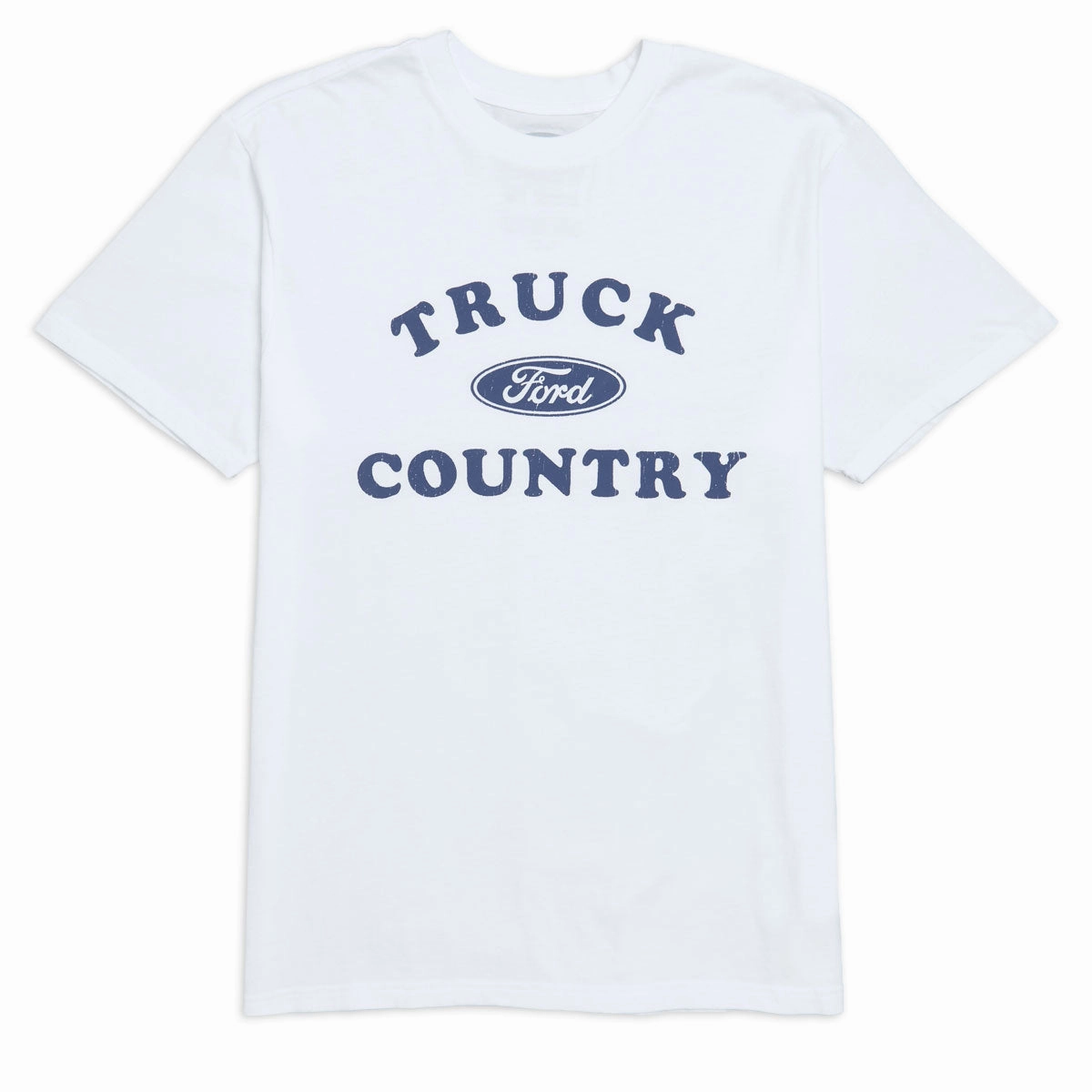 Brixton x Ford Truck Country T-Shirt - Wimbleton White Easy-to-Style Top