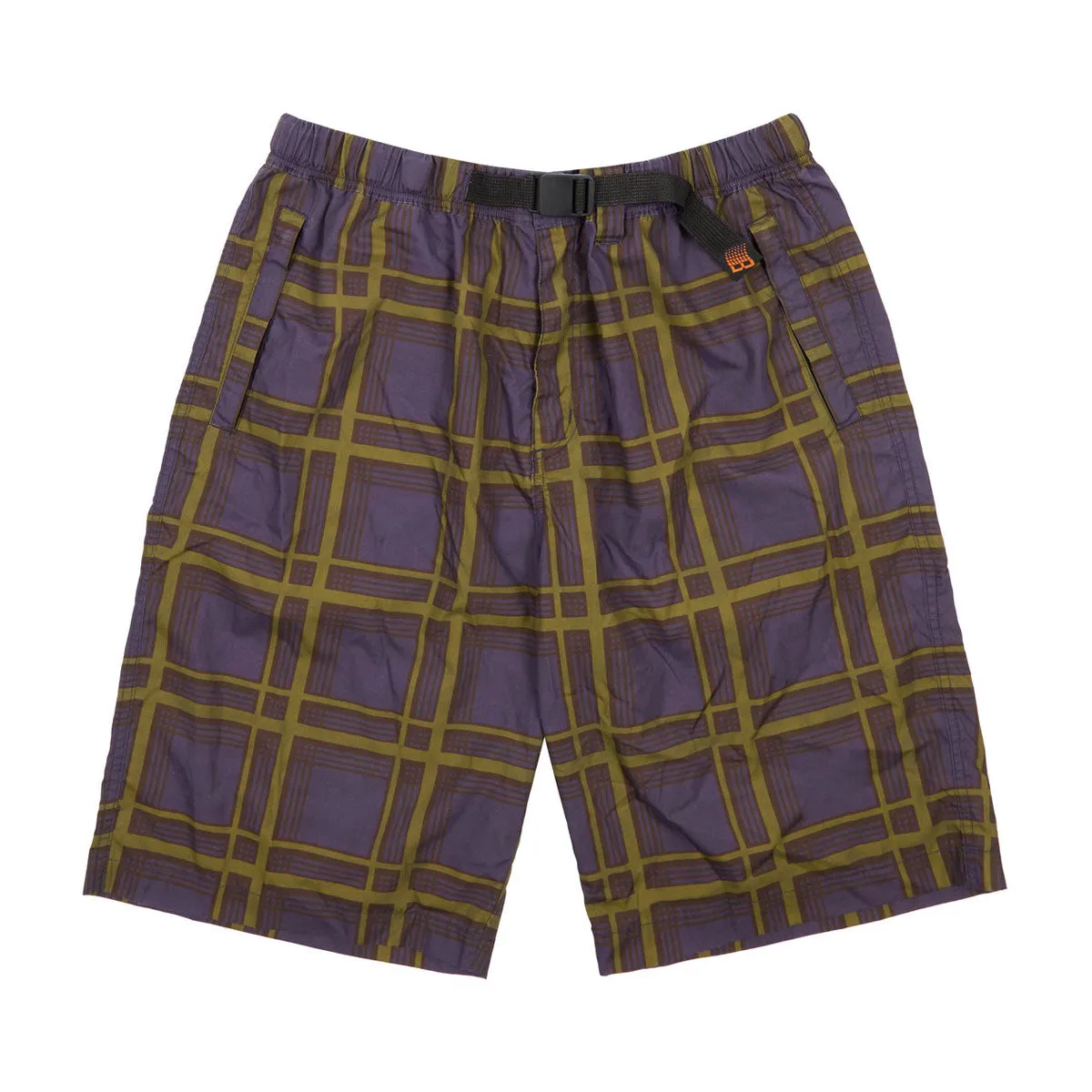 Bronze 56k Plaid Shorts - Purple Secure fit
