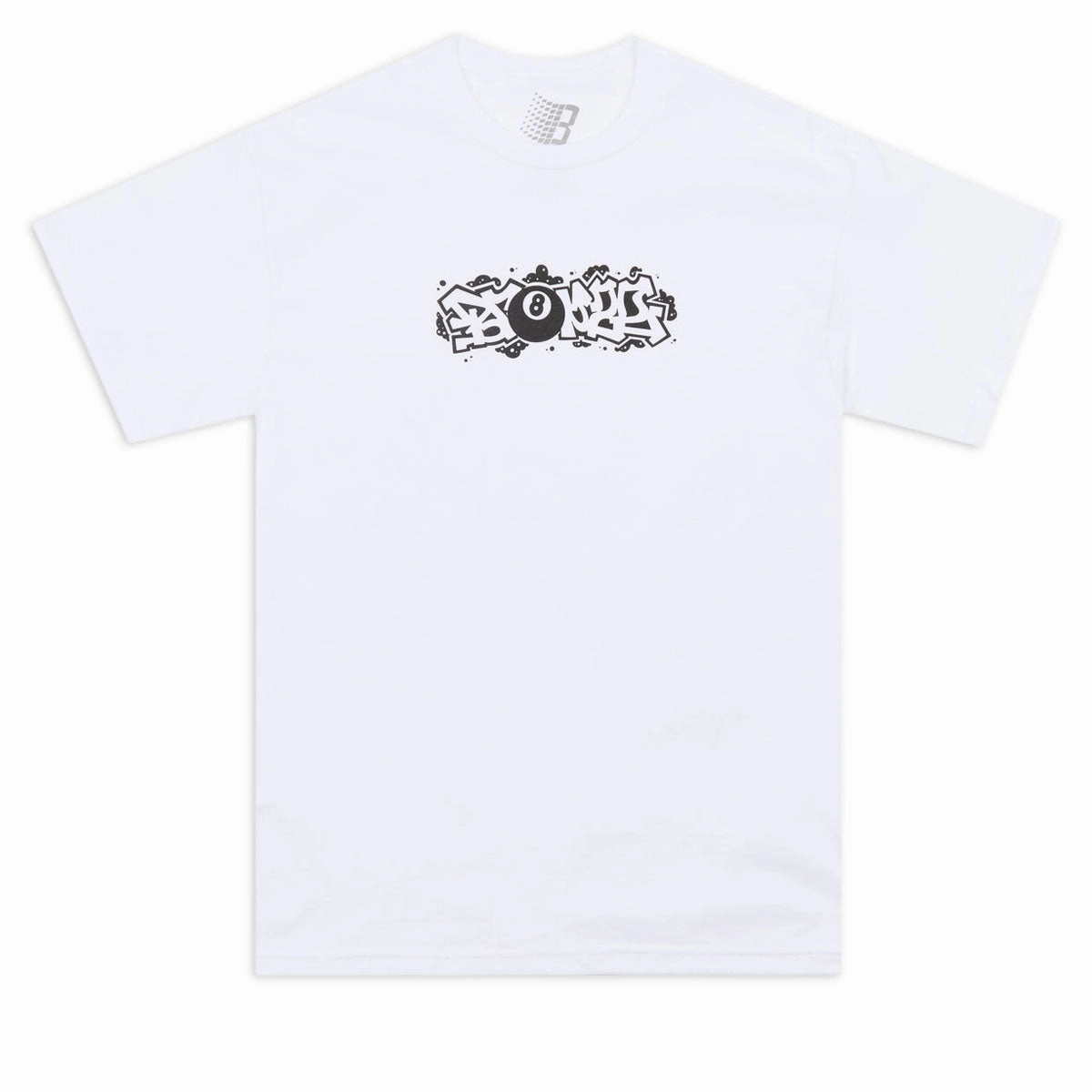 Bronze 56k Burner T-Shirt - White Lightweight Fashion Weekend Essential