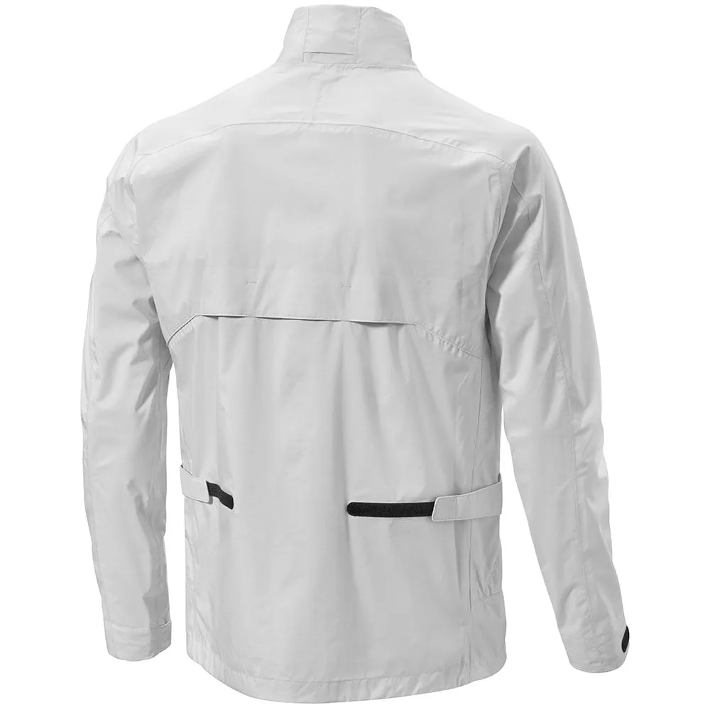 Mizuno Nexlite Flex Waterproof Jacket - Grey Hooded styles Mid Length