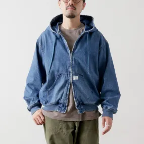 ShrinkResistantFabric REMI RELIEF / Denim Zip Jacket