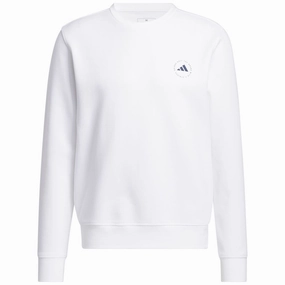 adidas Core Crew Neck Pullover - White Office Casual