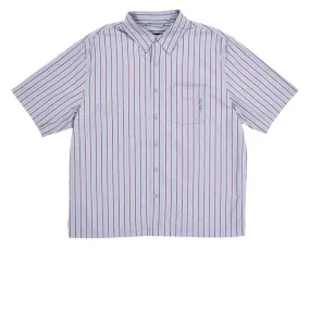 Classic Appeal Quasi Kavlin Sleeve Button Up Shirt - Blue