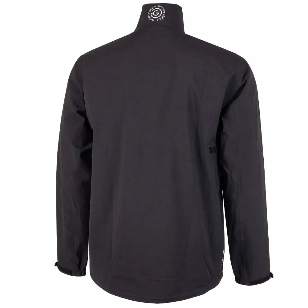 Galvin Green Apollo Waterproof Jacket - Black/White/Yellow Weather resistant