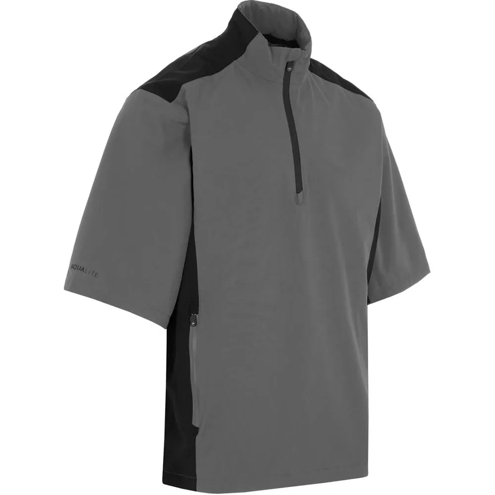 ProQuip Aqualite Waterproof Half Sleeve - Grey/Black Oversized style