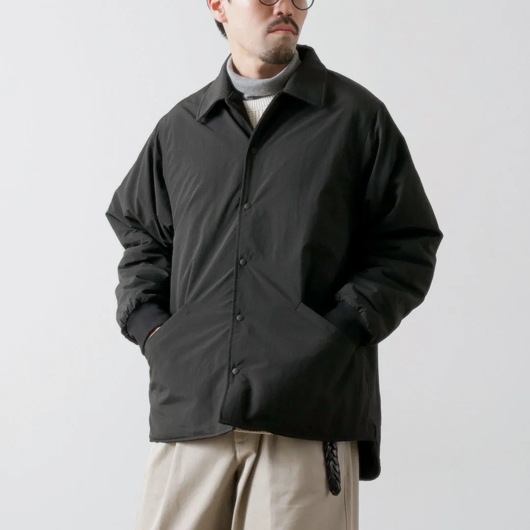 BURLAP OUTFITTER / Reversible Coach Jacket Reinforced Zippers ErgonomicCut