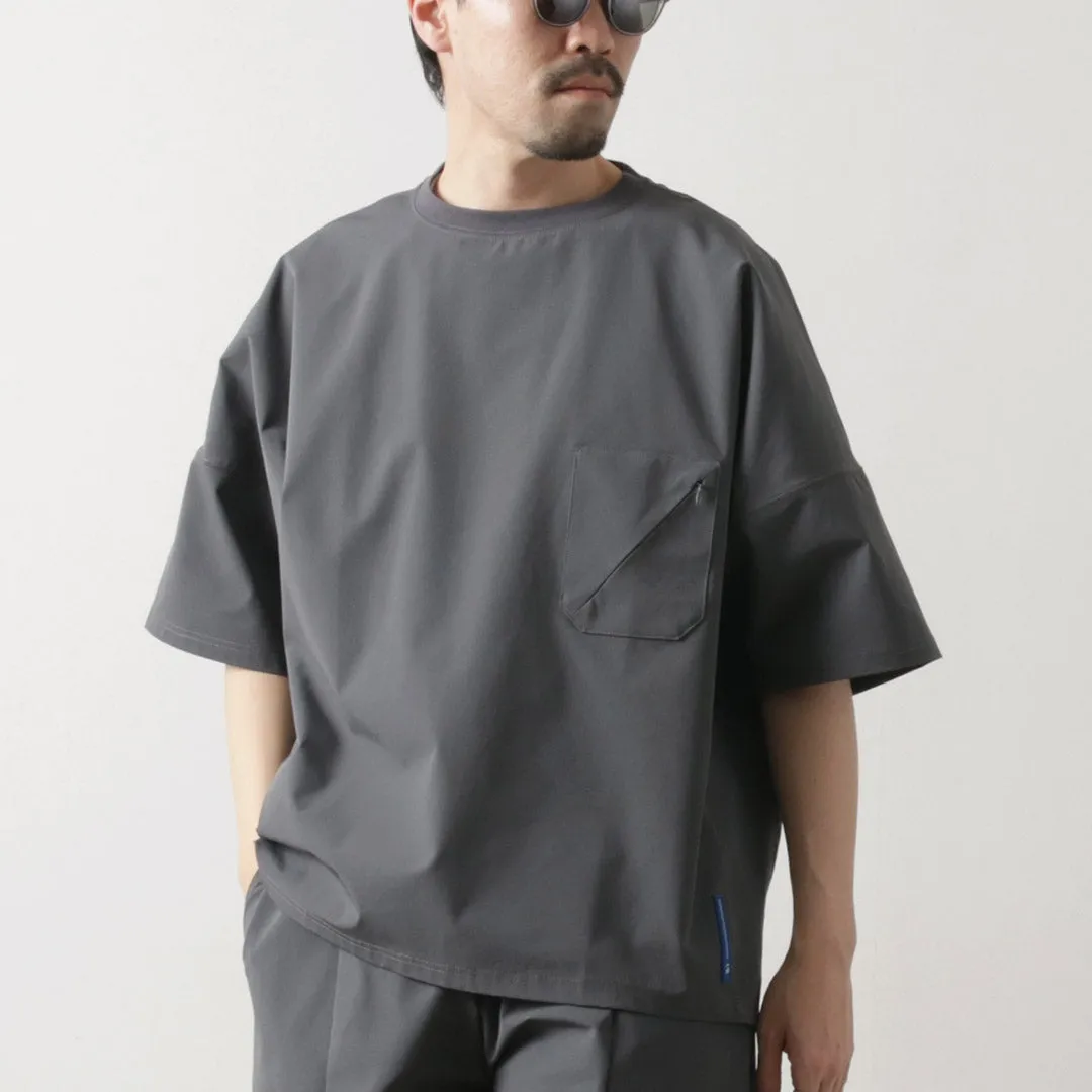 F/CE. / Amphibious T-shirt Garment Washed Texture Relax Style Trend