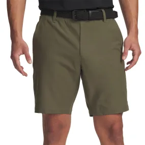 Under Armour Drive Taper Shorts - Marine OD Green/Halo Gray Day Trip Wear Golf shorts