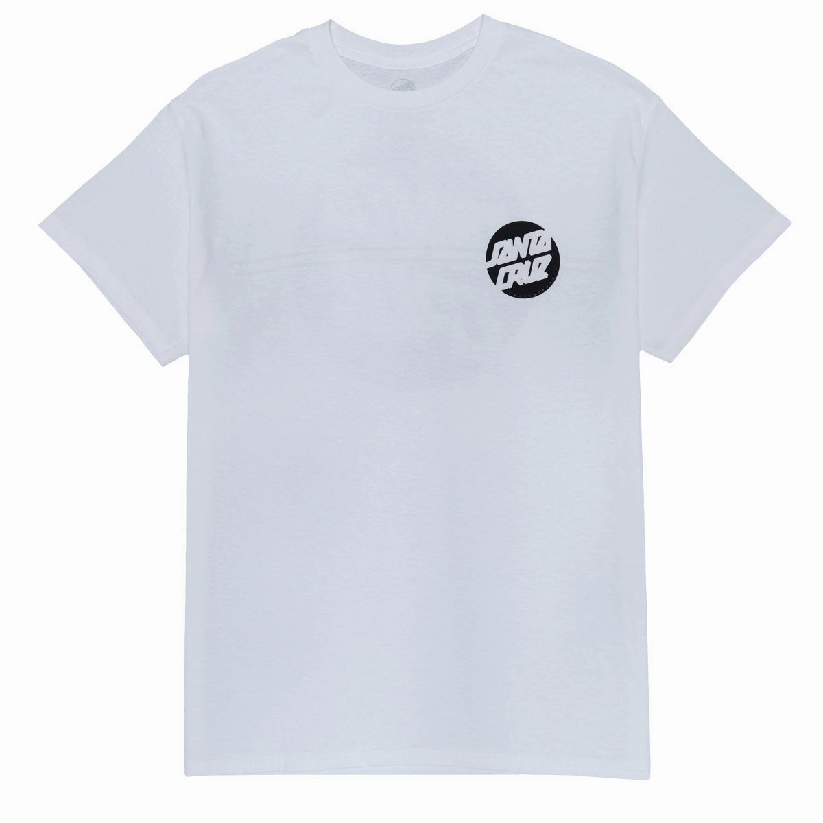 Santa Cruz Other Dot T-Shirt - White/UV Red Stretchable Knit