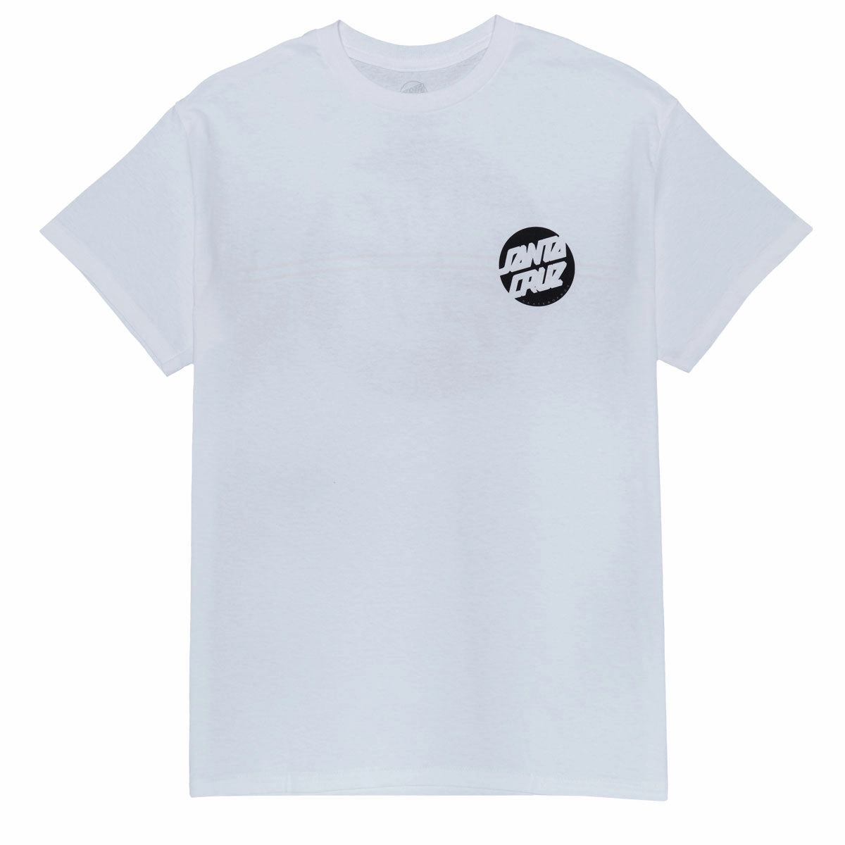 Santa Cruz Other Dot T-Shirt - White/UV Red All-day Comfort Soft and Lightweight