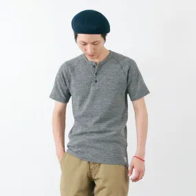 KEPANI / Raffy Spun Fraise Henley Neck T-Shirt Chilly Day Essentials
