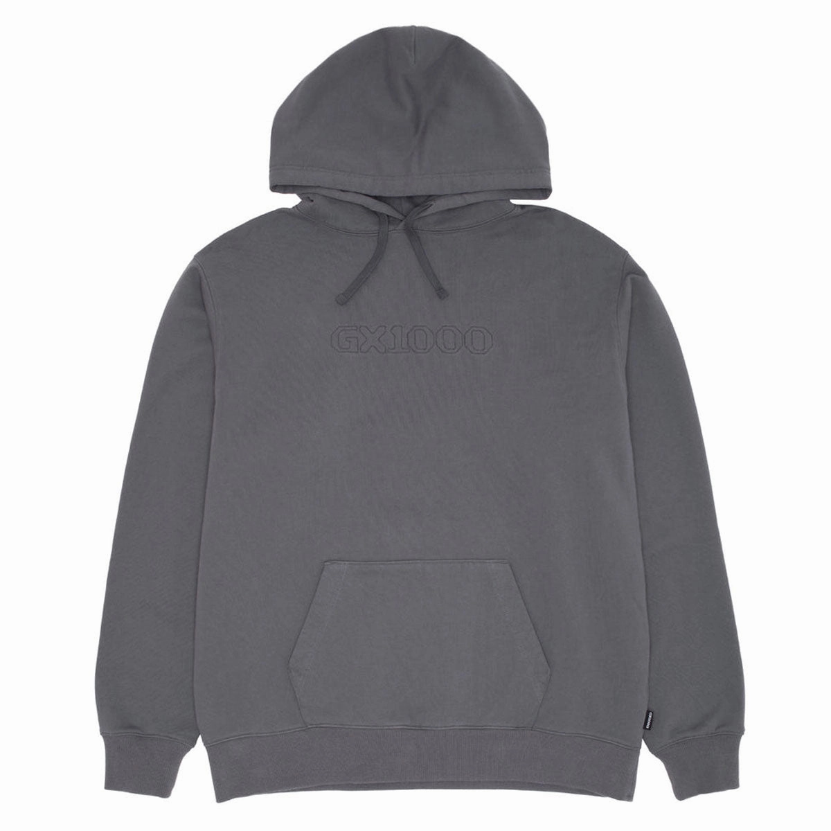 GX1000 OG Logo Hoodie - Charcoal Satin Lining Fashion Smart