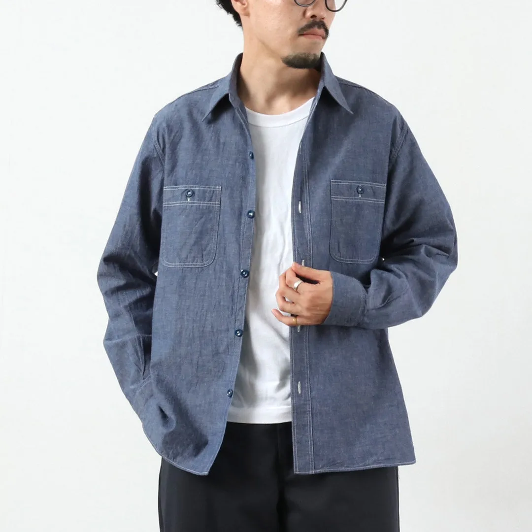 Year-Round Favorite BUZZ RICKSONS / Chambray Work Shirt