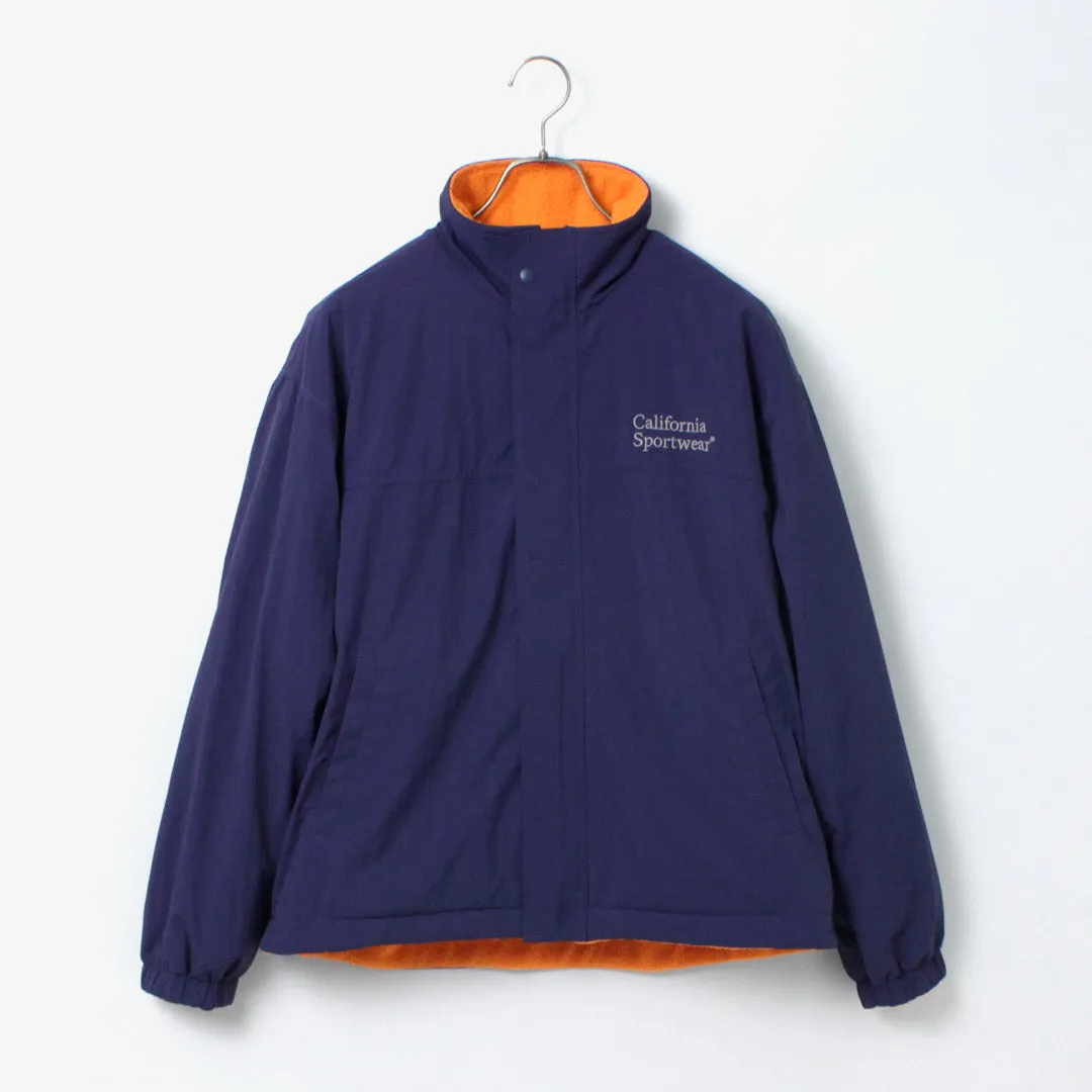 CALIFORNIA SPORTSWEAR / Reversible Sports Jacket Nylon Timeless Fit Style