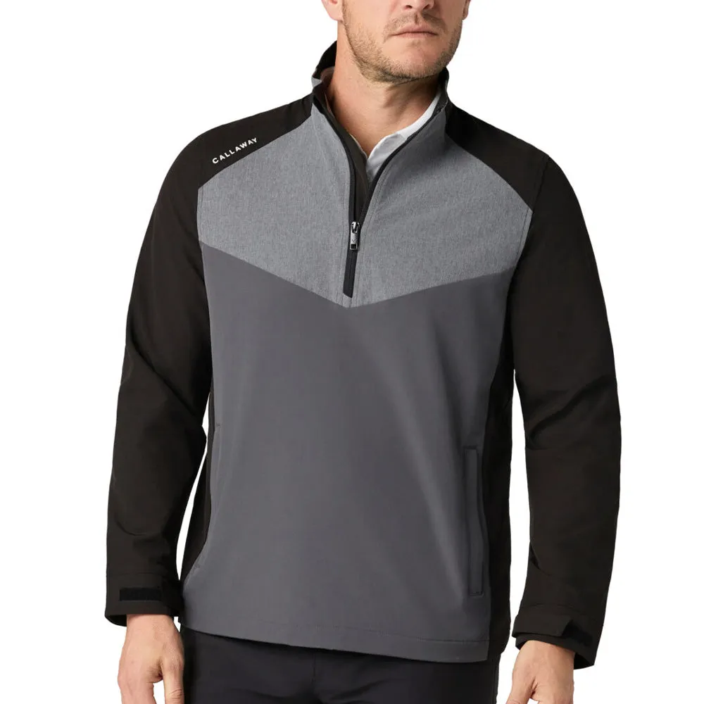 Callaway 1/2 Zip Wind Jacket - Caviar Durable Chill Piece