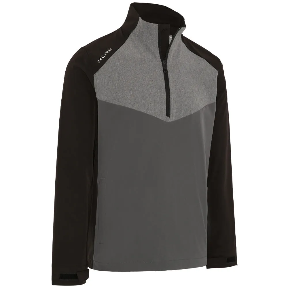 Callaway 1/2 Zip Wind Jacket - Caviar Noise Free Zippers