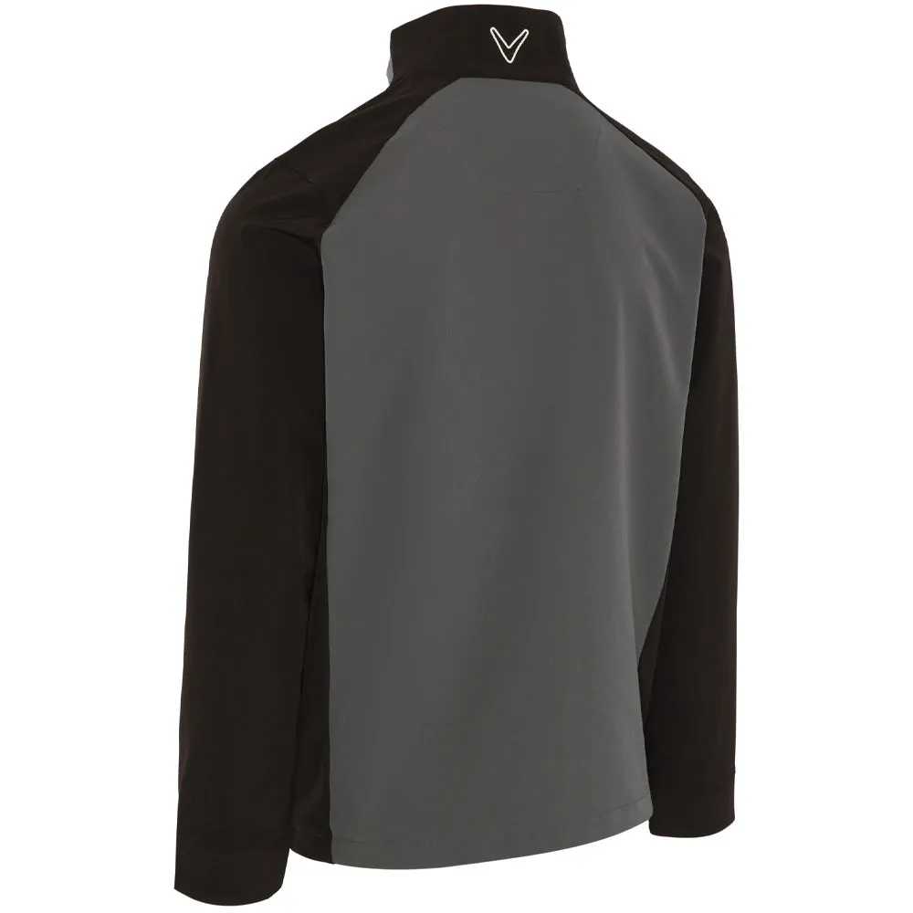 Callaway 1/2 Zip Wind Jacket - Caviar CompactPacking