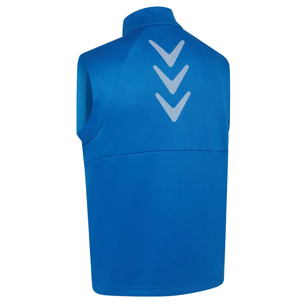 Callaway 3 Chev High Gauge Gilet - Galaxy Blue Moisture Wicking Material Important