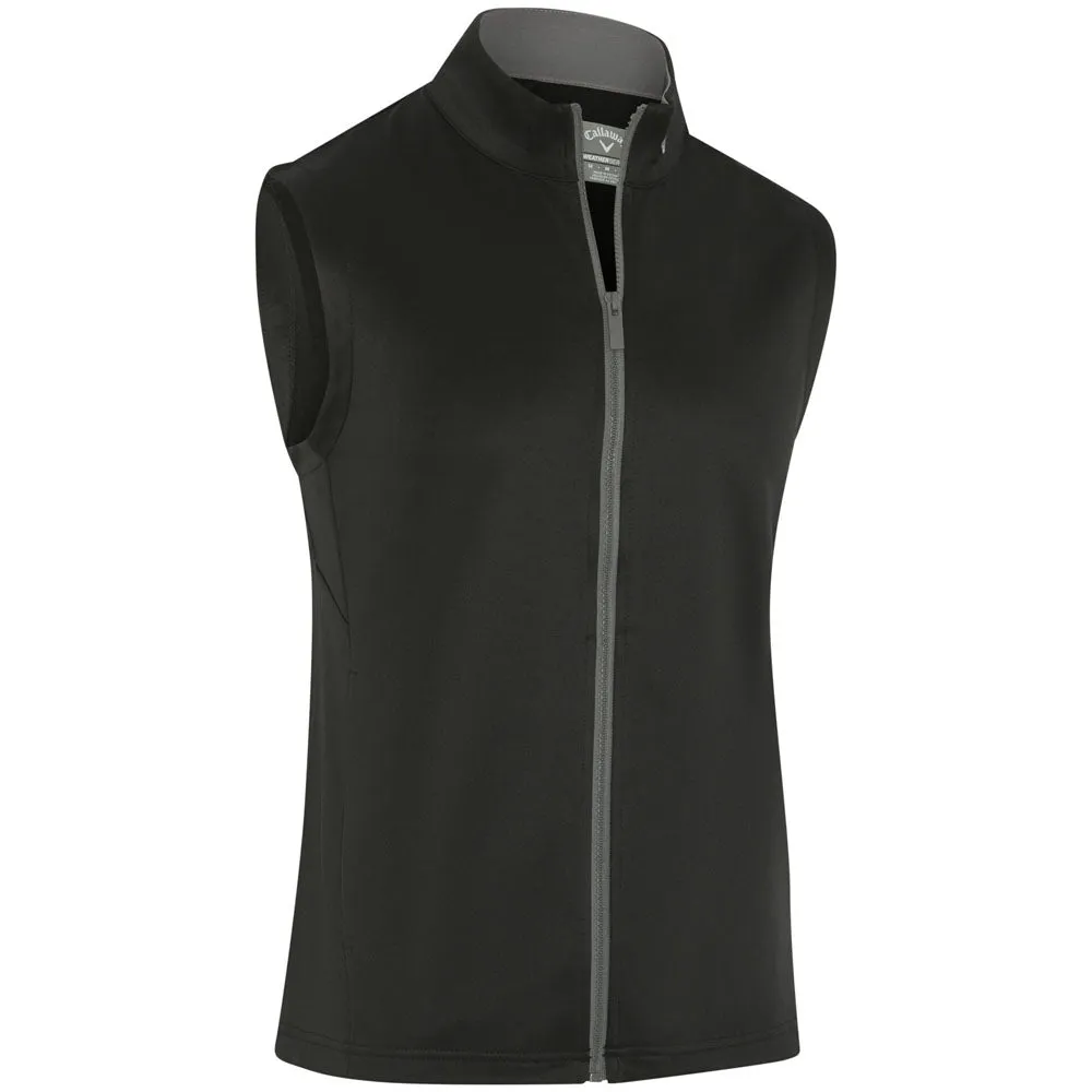 Callaway Chev High Gauge Gilet - Caviar Running wear length