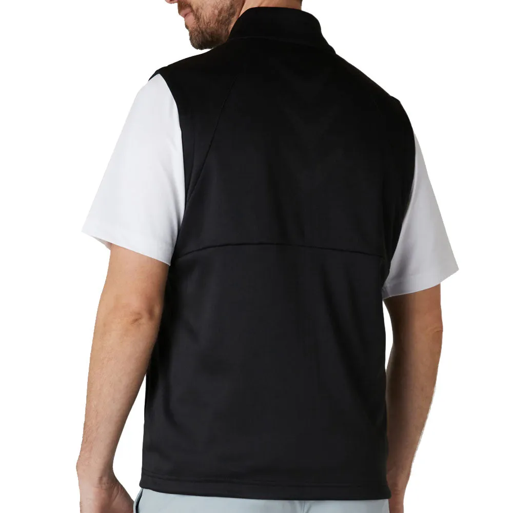 vivid color Flexible Stretch Panels Callaway Chev High Gauge Gilet - Caviar