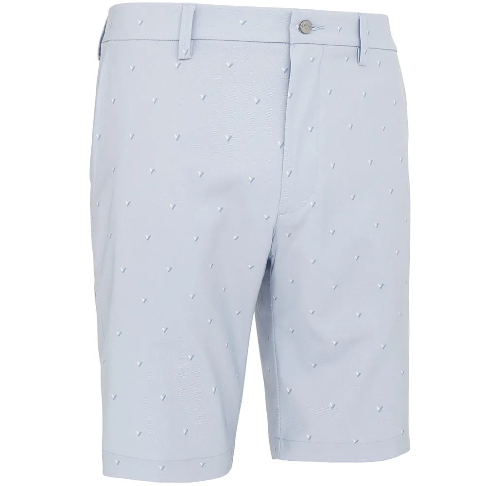 Casual Fit Flame Retardant Coating Callaway Chev Print Shorts - Infinity