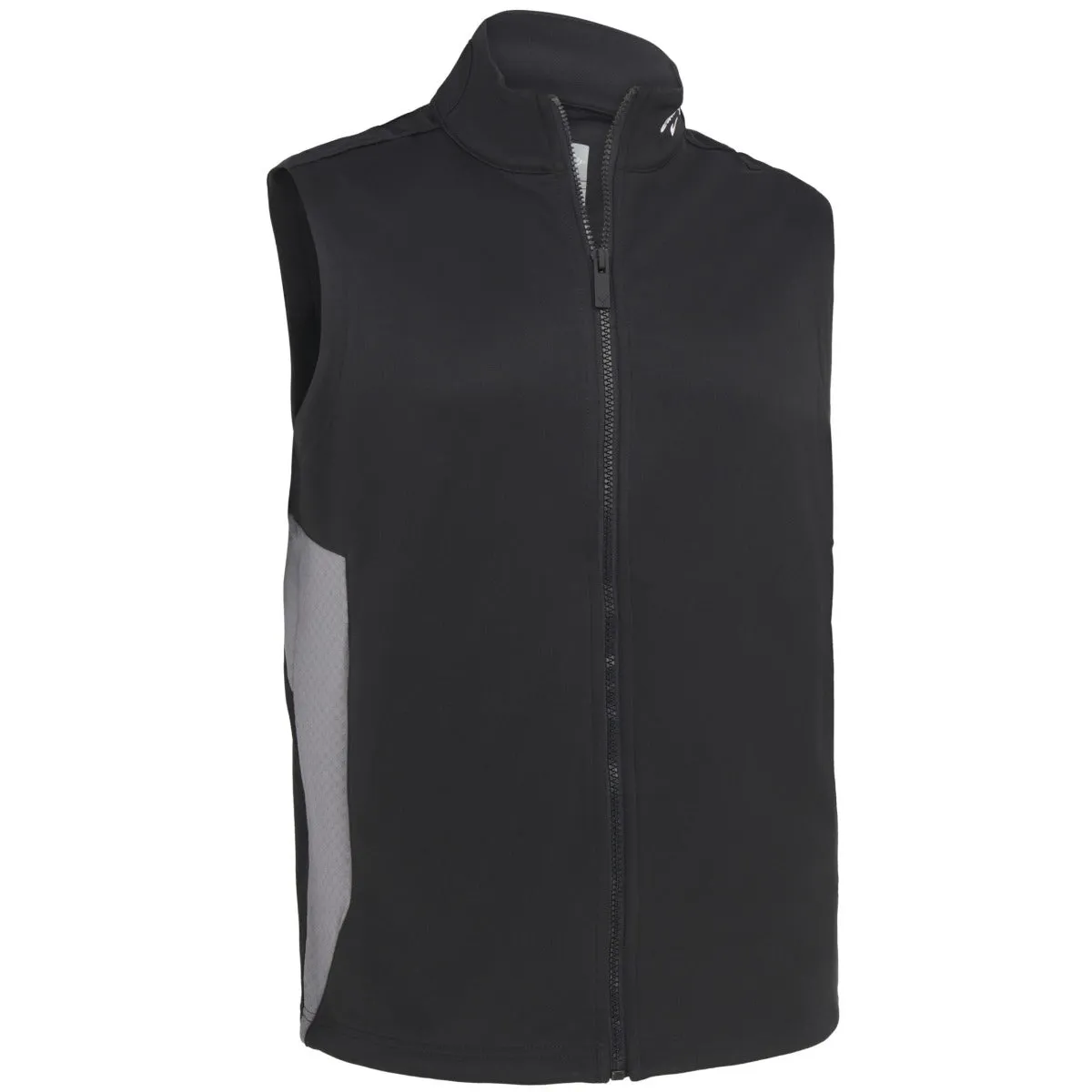 Good Value Love Callaway Chev Textured Gilet - Caviar
