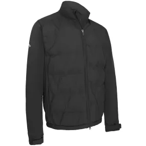 Water Repellent Finish Articulated Ergonomic Fit Callaway Chev Welded Quilted Jacket - Caviar