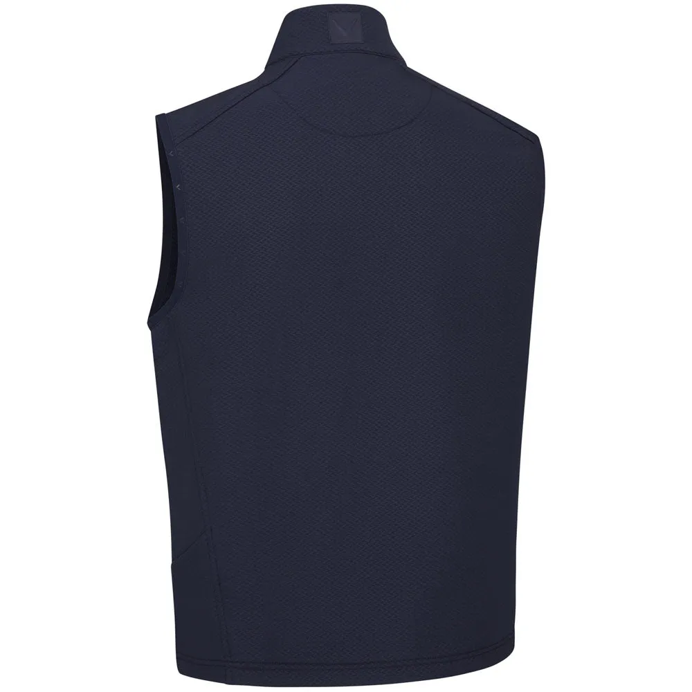 recreation Callaway Dobby Sherpa Interior Gilet - Peacoat