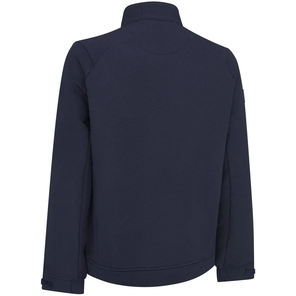 Callaway Dobby Sherpa Interior Jacket - Peacoat Foldable Collar