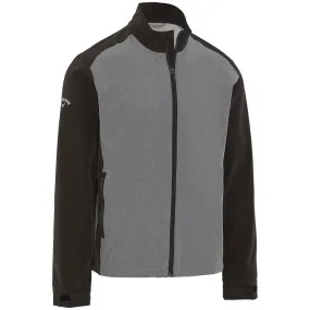 Callaway Full Zip Wind Jacket - Grey/Heather Reinforced Stitching Eco Certified Textiles