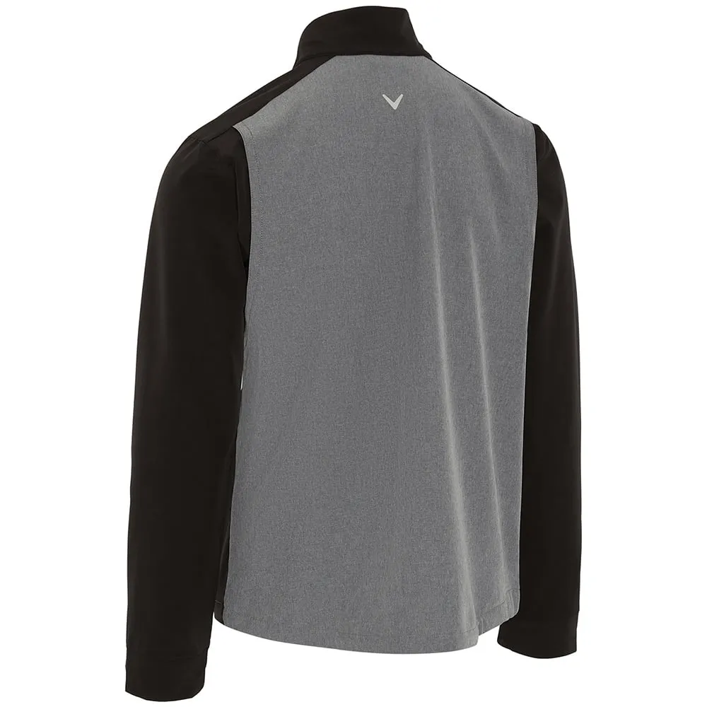Weekday Street Look Frictionless Lining Callaway Full Zip Wind Jacket - Grey/Heather