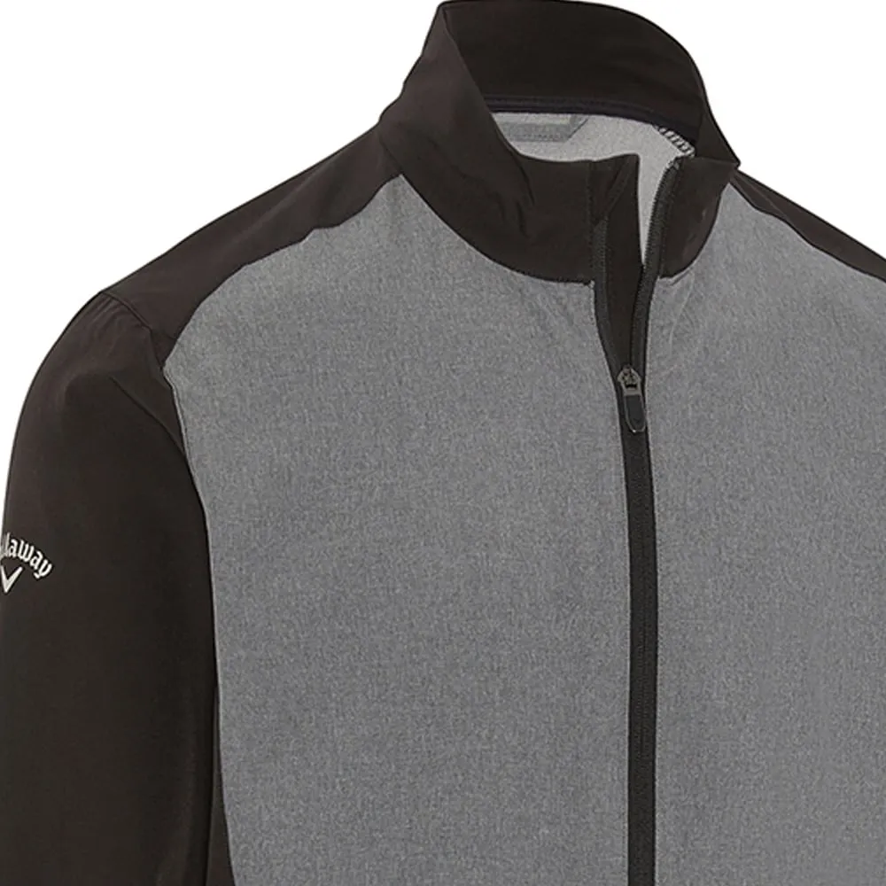 Callaway Full Zip Wind Jacket - Grey/Heather MultiAngleVentilation Temperature Regulating