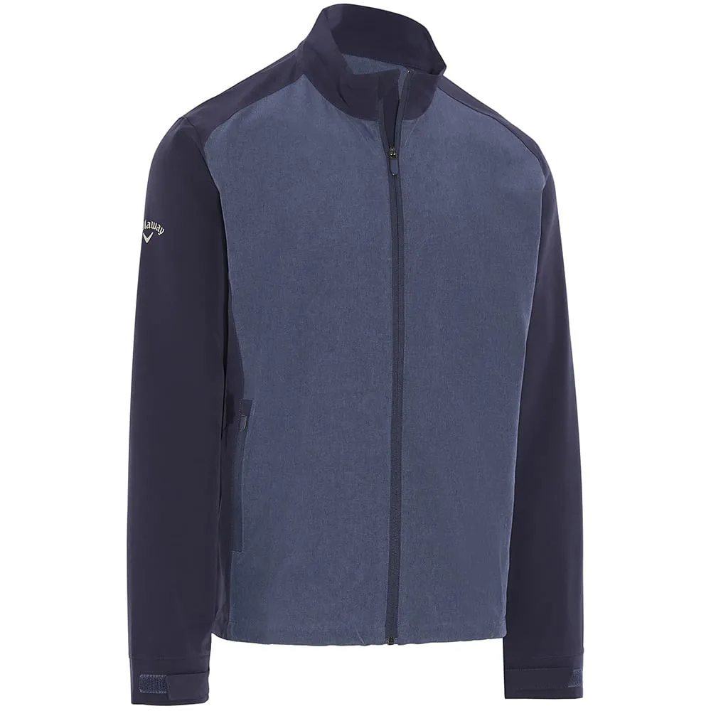 Callaway Full Zip Wind Jacket - Peacoat/Heather Breezy Layer Option