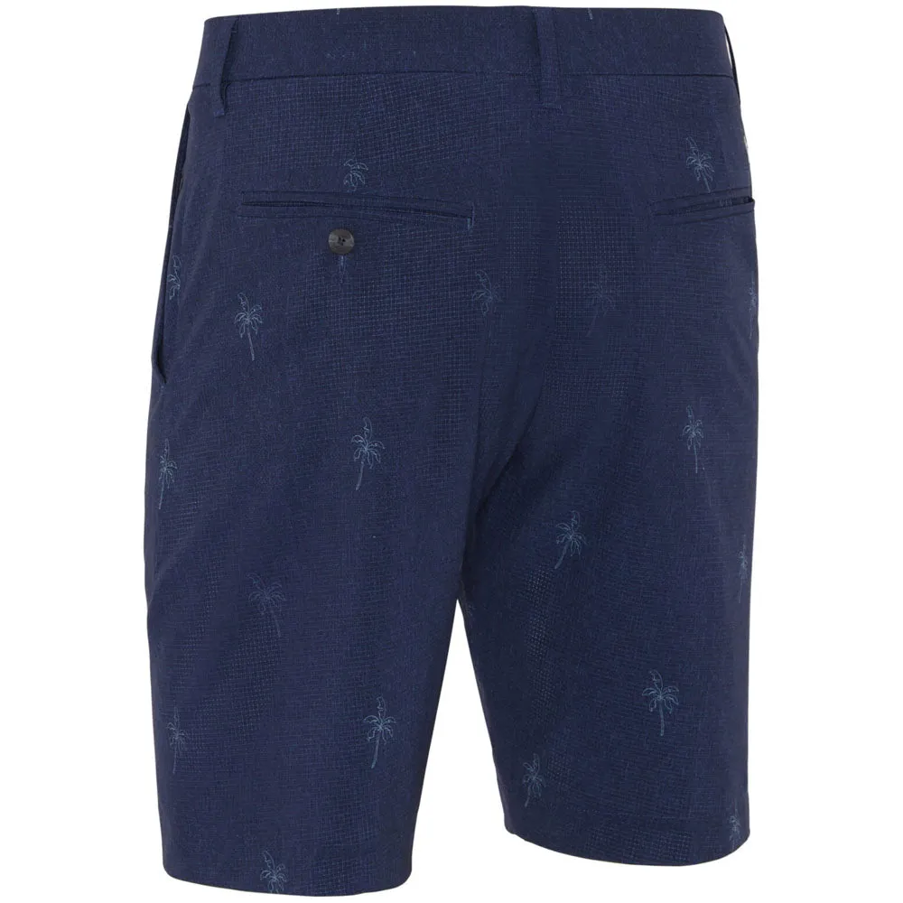 Callaway Palm Print Shorts - Peacoat entertainment industry WindResistantWeave