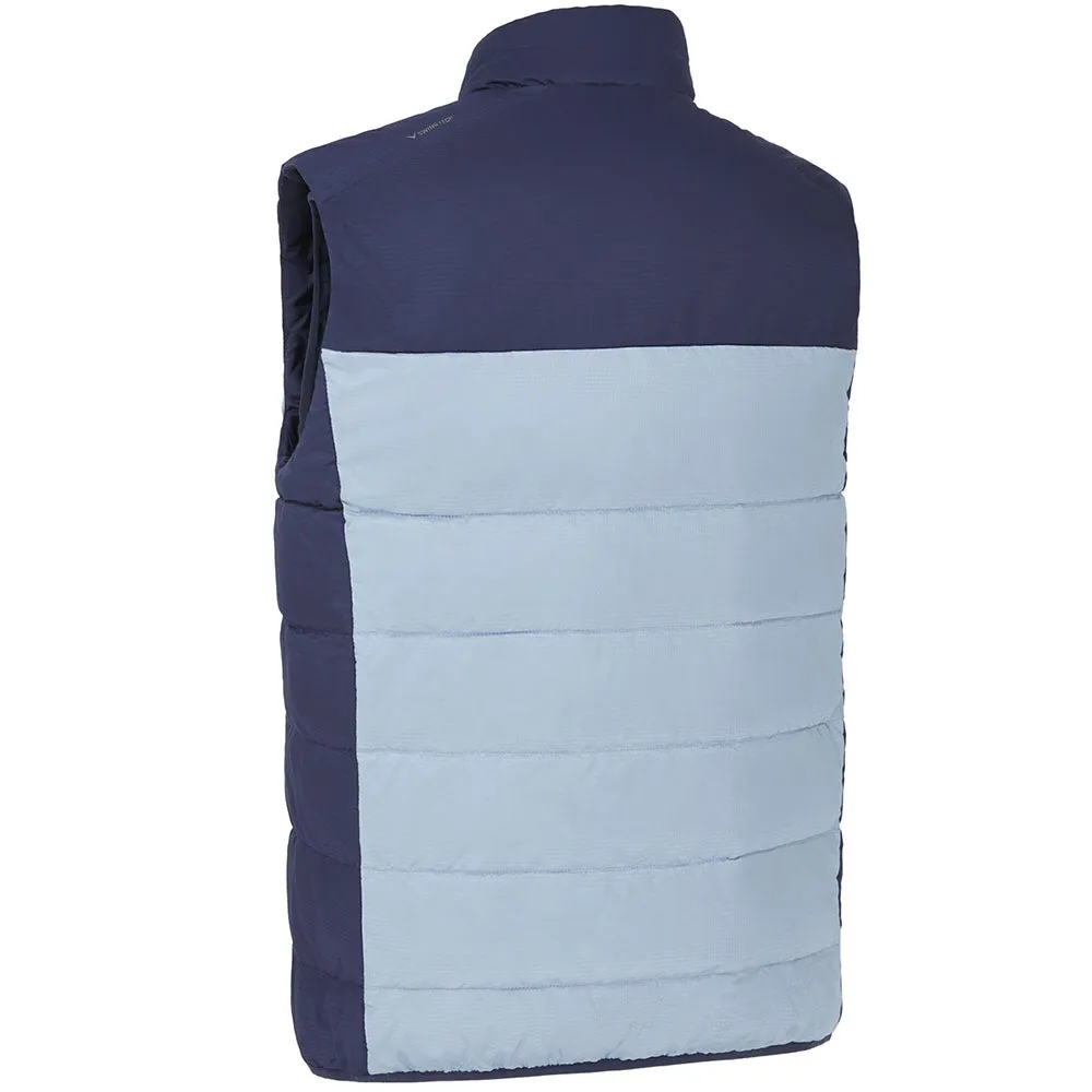 Callaway Premium Down Vest - Peacoat Contoured Back Panel Friction Reduction Tech