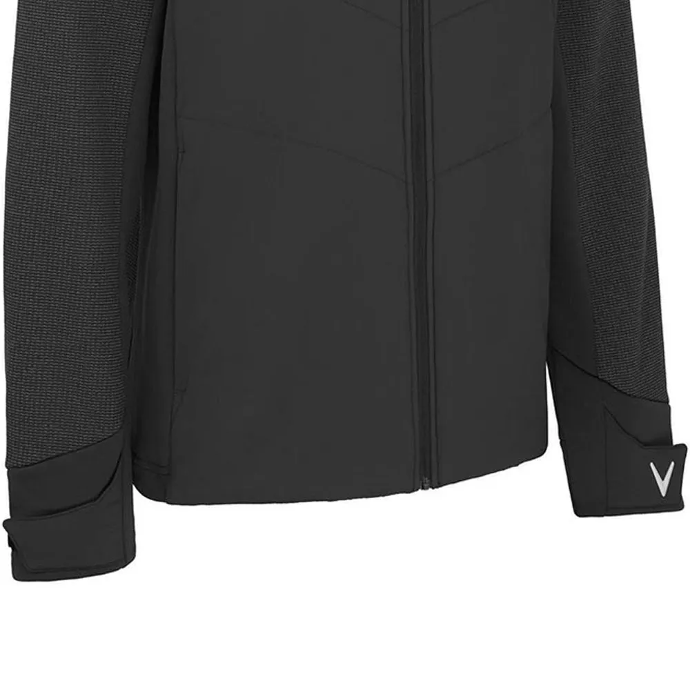 Callaway Primaloft Insulated Jacket - Black Heather Quick Access Pockets Daily Essential