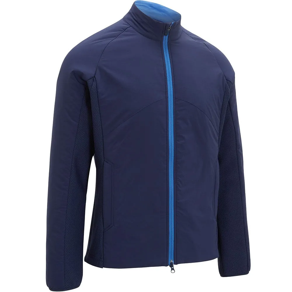 Callaway Primaloft Mixed Media Jacket - Peacoat Collapsible Packable Design