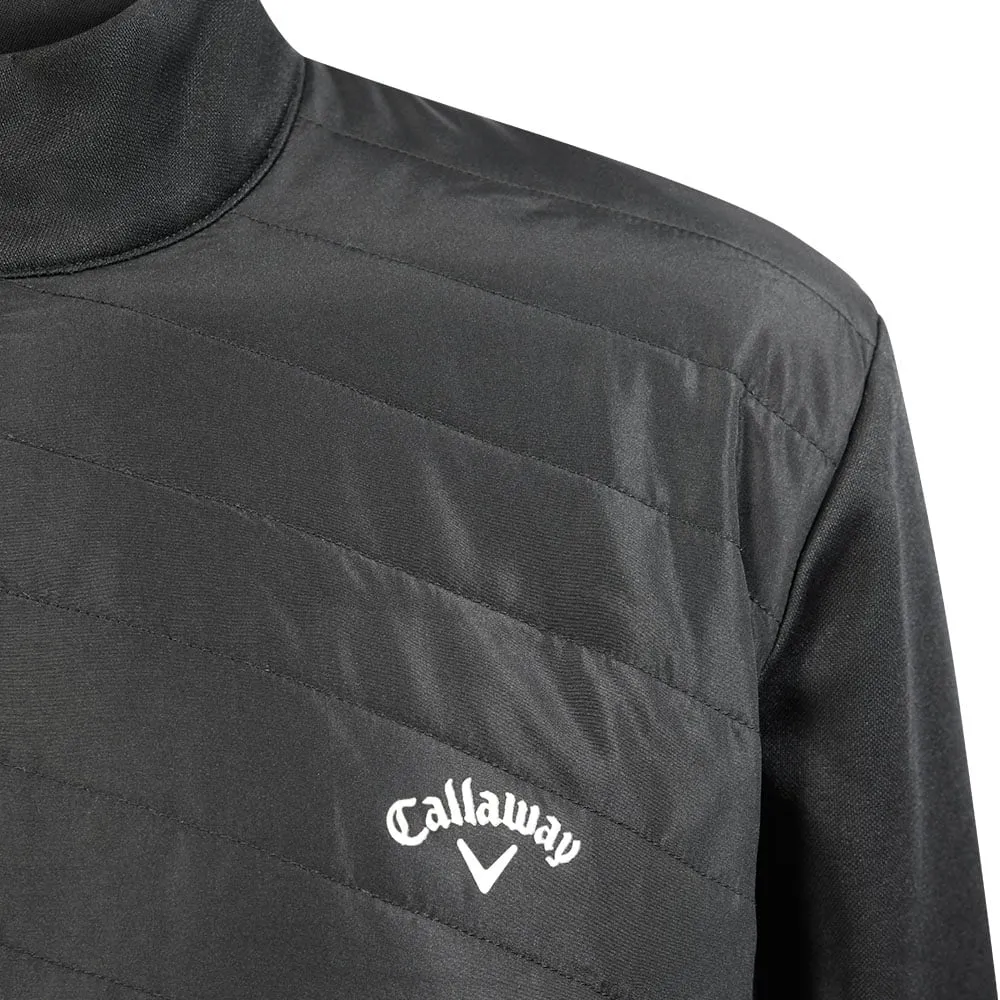 Callaway Puffer Jacket - Caviar Warm Layers Anti Pilling Texture