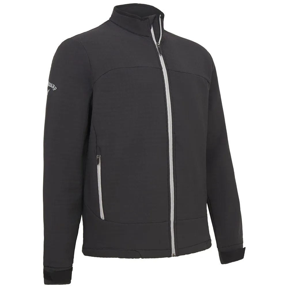 Callaway Stormfleece Pro II Jacket - Caviar Stormproof Zipper
