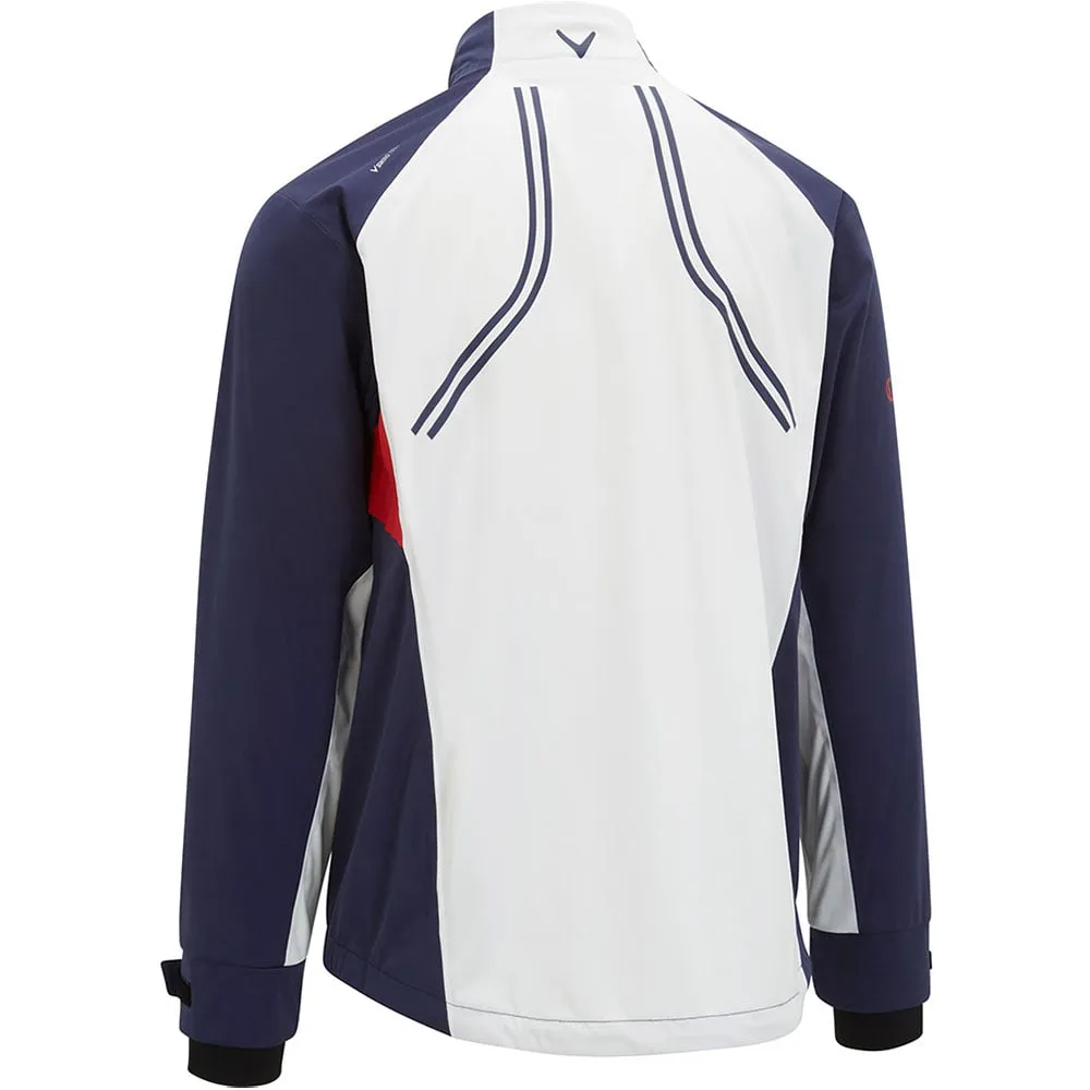 Convertible Collar Travel Light Fit Callaway Stormguard II Waterproof Jacket - Peacoat