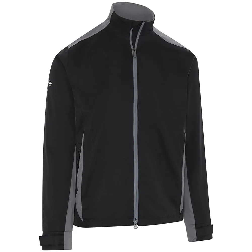 Light Reflectivity Trim Callaway Stormlite II Waterproof Jacket - Caviar