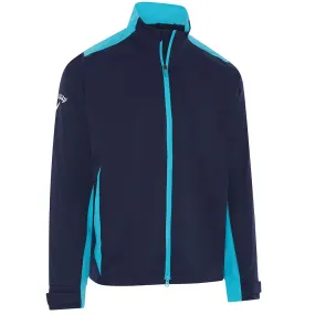 Soft Lined Interior Adaptive Tension Bands Callaway Stormlite II Waterproof Jacket - Peacoat