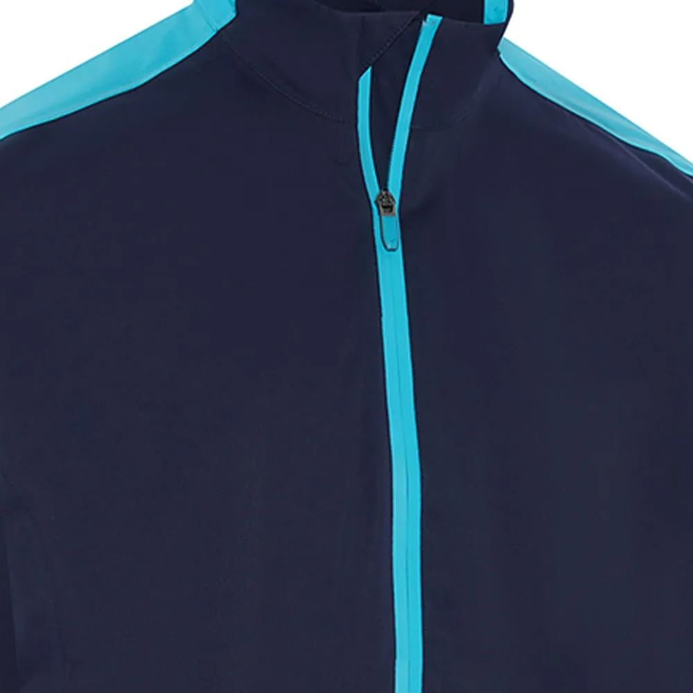 Callaway Stormlite II Waterproof Jacket - Peacoat Adjustable Cuff Design Quick Drying