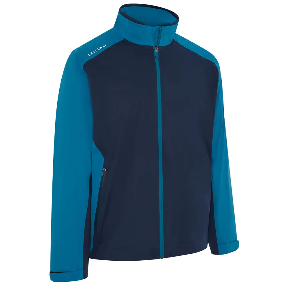 Callaway Stormlite III Waterproof Jacket - Blue Sapphire Quilted Interior Layer Stretchable Material