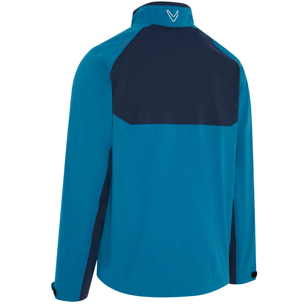 Solid Color stain resistant coating Callaway Stormlite III Waterproof Jacket - Blue Sapphire