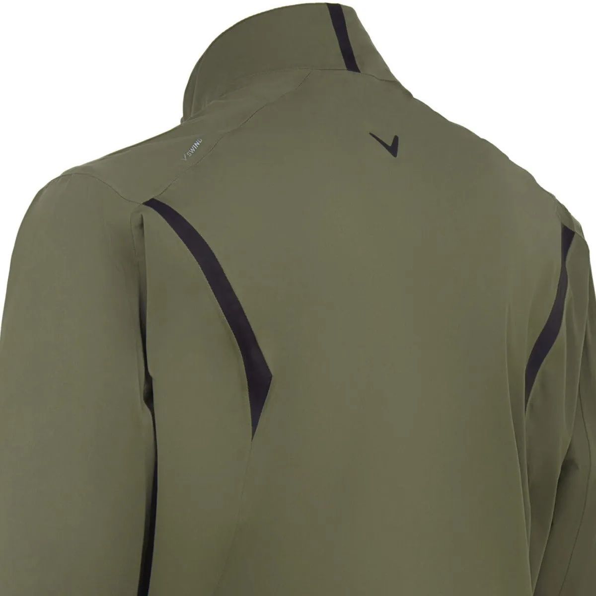 Callaway Stormlite Waterproof Jacket - Black Lichen Reflective Trim Chill Look