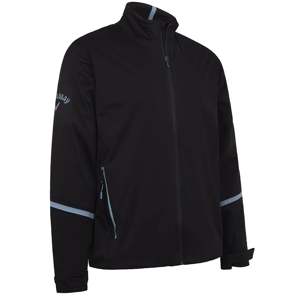 Callaway Stormlite Waterproof Jacket - Caviar/Caviar Sport Fit