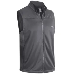 Dull Polyester Callaway Swing Tech Vest - Quiet Shade