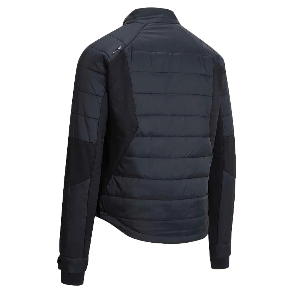 Callaway SwingTech Quilted Thermal Wind Jacket - Caviar Casual Fit Layer