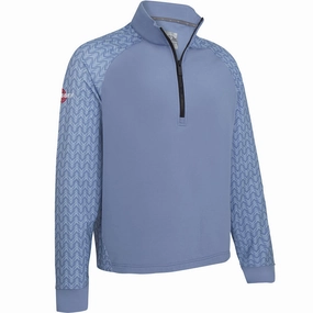 Winter Essential Casual Fit Callaway 1/4 Zip Odyssey Blocked Pullover - Infinity